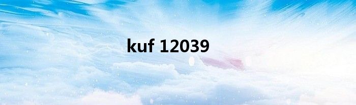 kuf 12039