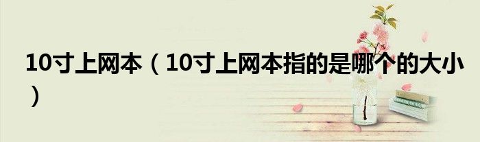 10寸上网本【10寸上网本指的是哪个的大小】